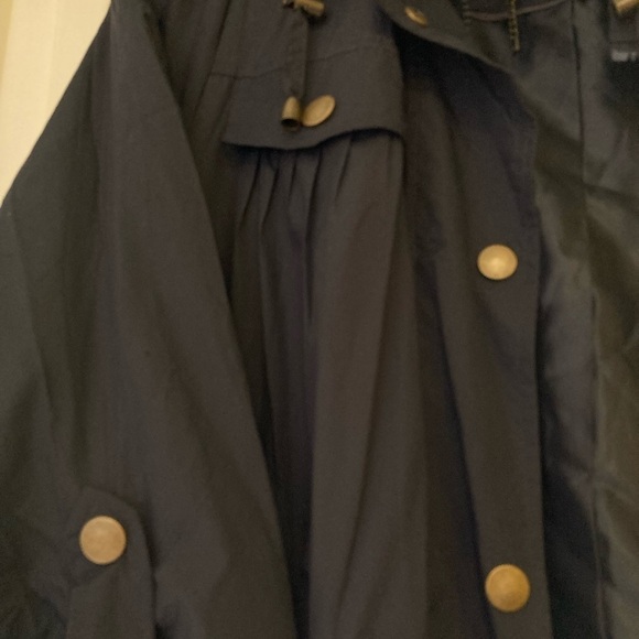 𝅺hawke & Co Solid Navy Blue Lightweight/Zip Front / Windbreaker Jacket . M - Picture 12 of 12